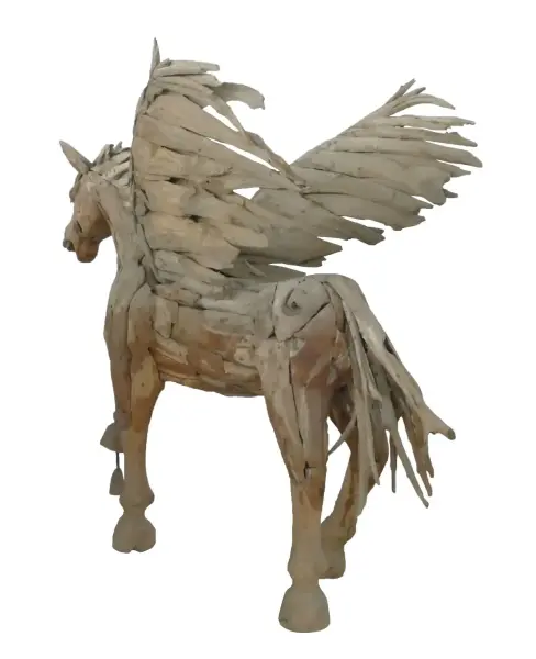Artikelbild 5 des Artikels “Mythischer Pegasus - Pferd mit Flügeln. Die Flügel sind abnehmbar. Etwa 160cm Länge und 153cm Höhe. “
